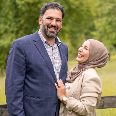 Paar-Portrait-Hochzeit